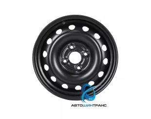 Aveo 218 R14 W5.5 PCD4x100 ET45 DIA56.56 чорний Кременчуг