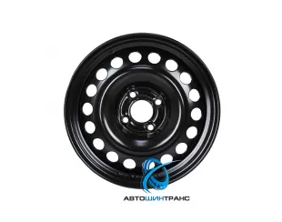 Сталеві диски Кременчуг Renault Logan 235 R15 W6.0 PCD4x100 ET50 DIA60 Чорний